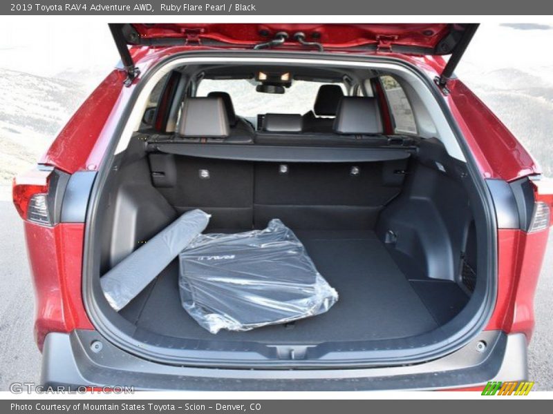 Ruby Flare Pearl / Black 2019 Toyota RAV4 Adventure AWD