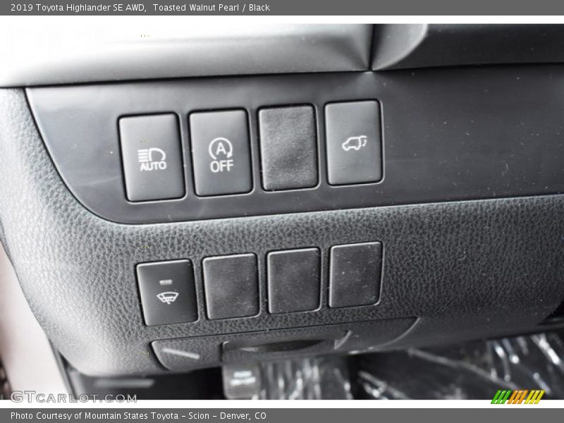 Toasted Walnut Pearl / Black 2019 Toyota Highlander SE AWD