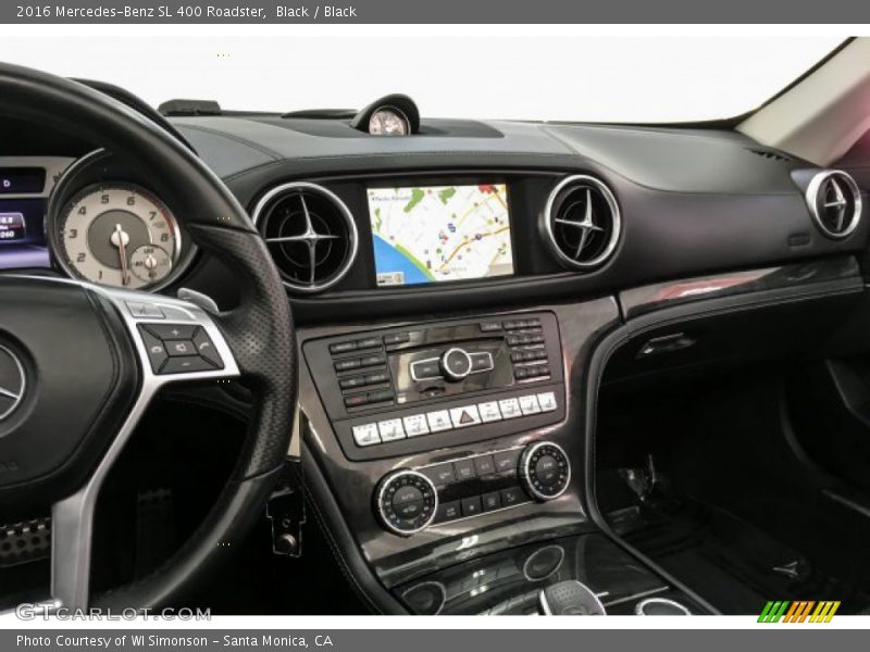 Black / Black 2016 Mercedes-Benz SL 400 Roadster