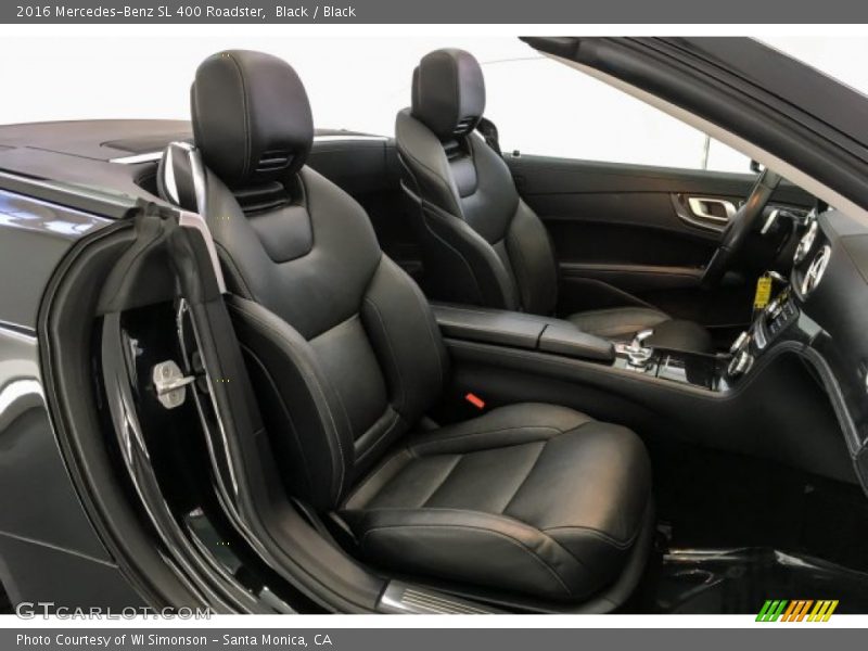 Black / Black 2016 Mercedes-Benz SL 400 Roadster