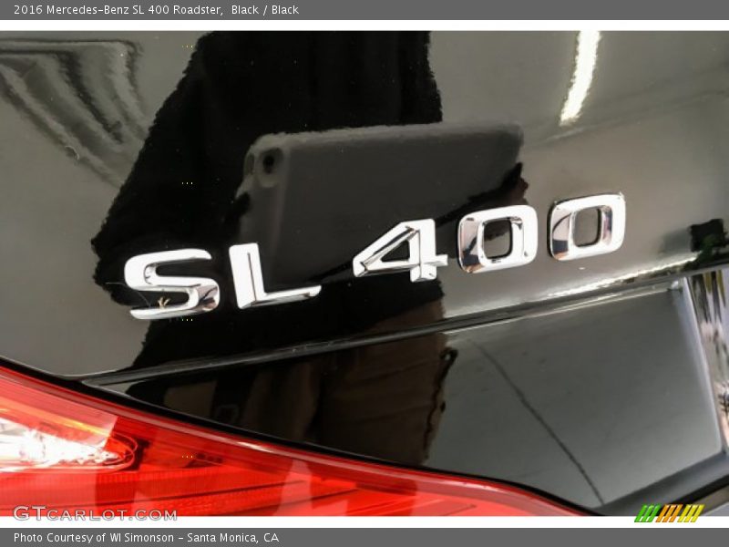 Black / Black 2016 Mercedes-Benz SL 400 Roadster