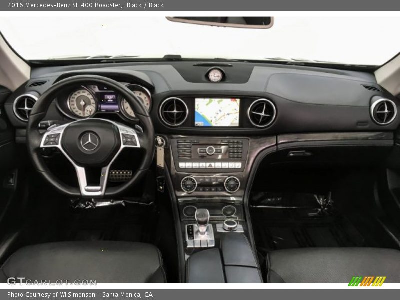 Black / Black 2016 Mercedes-Benz SL 400 Roadster
