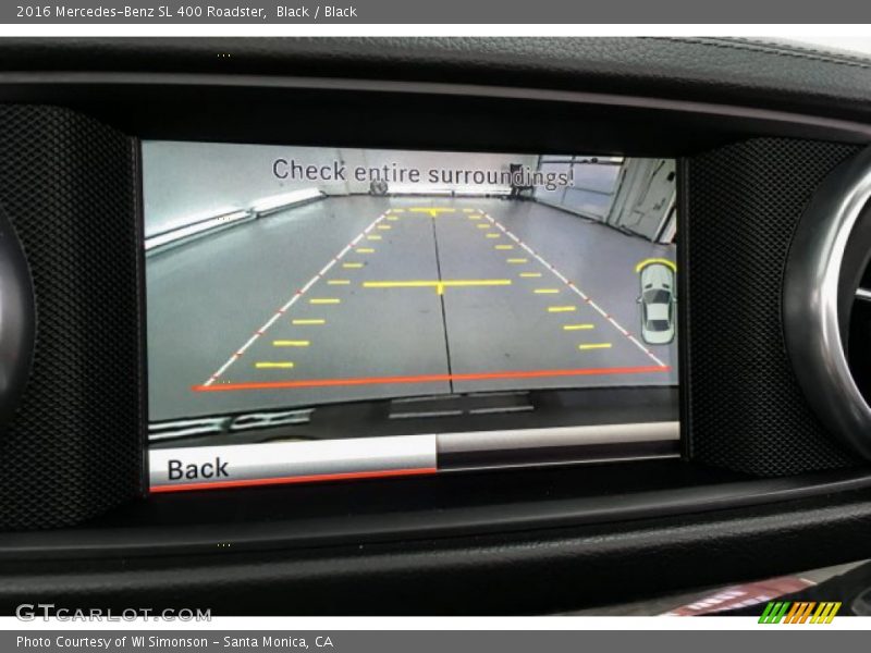 Black / Black 2016 Mercedes-Benz SL 400 Roadster