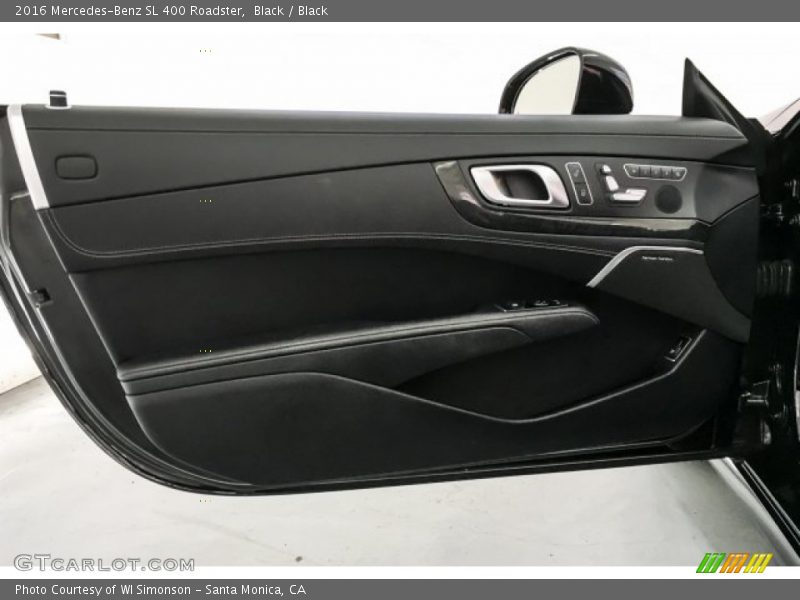 Black / Black 2016 Mercedes-Benz SL 400 Roadster