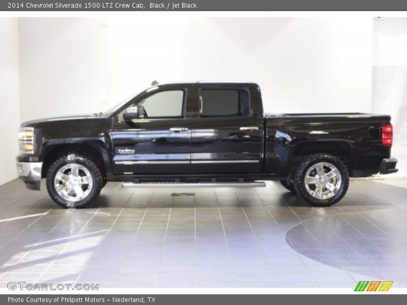 Black / Jet Black 2014 Chevrolet Silverado 1500 LTZ Crew Cab