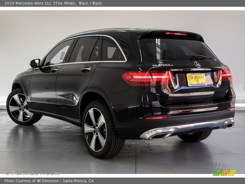 Black / Black 2019 Mercedes-Benz GLC 350e 4Matic