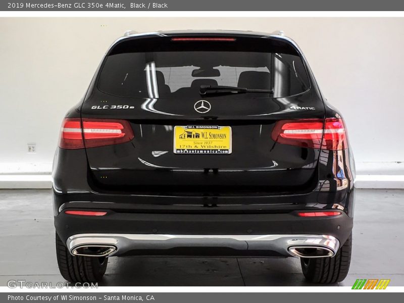 Black / Black 2019 Mercedes-Benz GLC 350e 4Matic