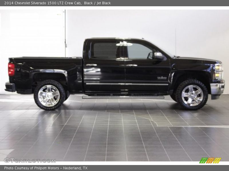 Black / Jet Black 2014 Chevrolet Silverado 1500 LTZ Crew Cab