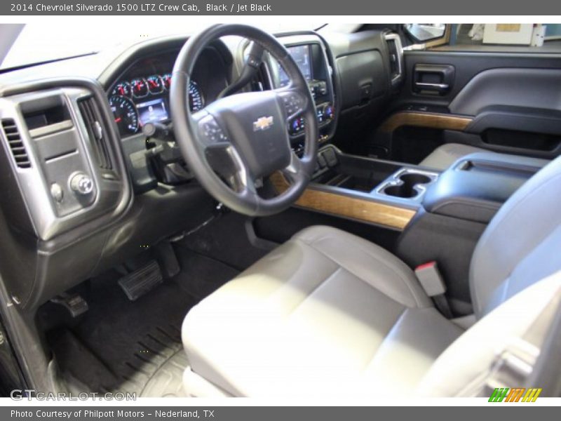 Black / Jet Black 2014 Chevrolet Silverado 1500 LTZ Crew Cab