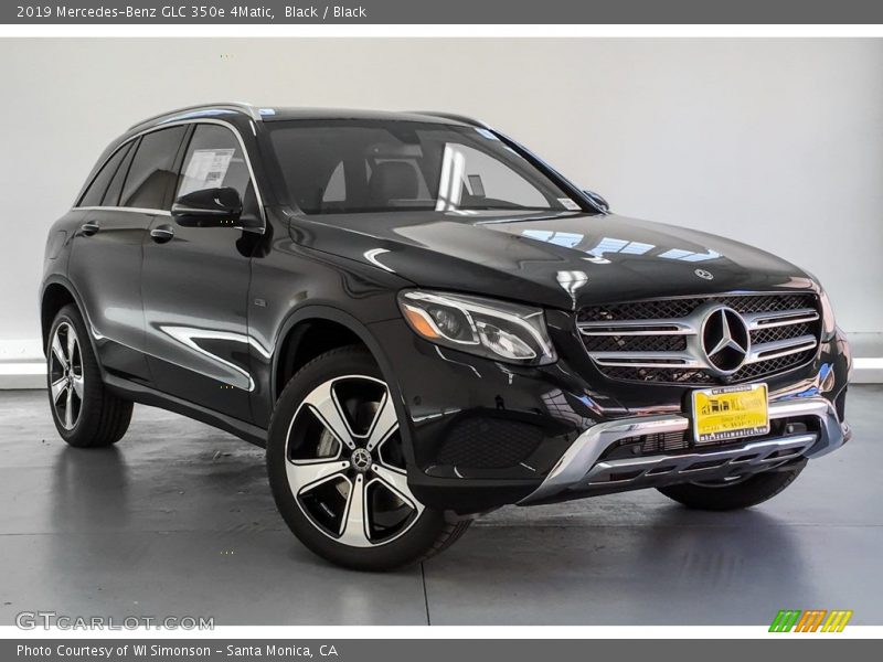 Black / Black 2019 Mercedes-Benz GLC 350e 4Matic