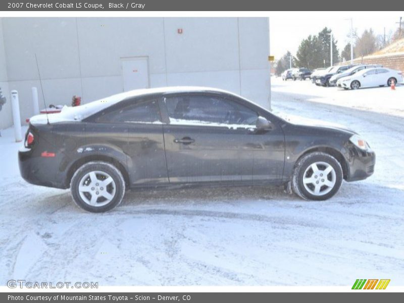 Black / Gray 2007 Chevrolet Cobalt LS Coupe