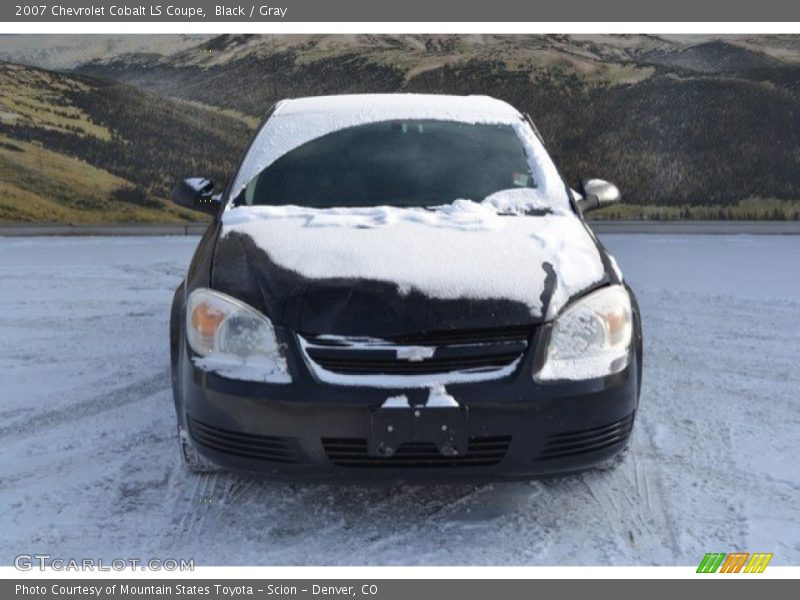 Black / Gray 2007 Chevrolet Cobalt LS Coupe
