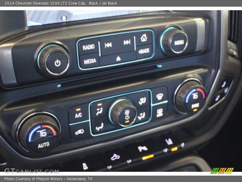 Black / Jet Black 2014 Chevrolet Silverado 1500 LTZ Crew Cab