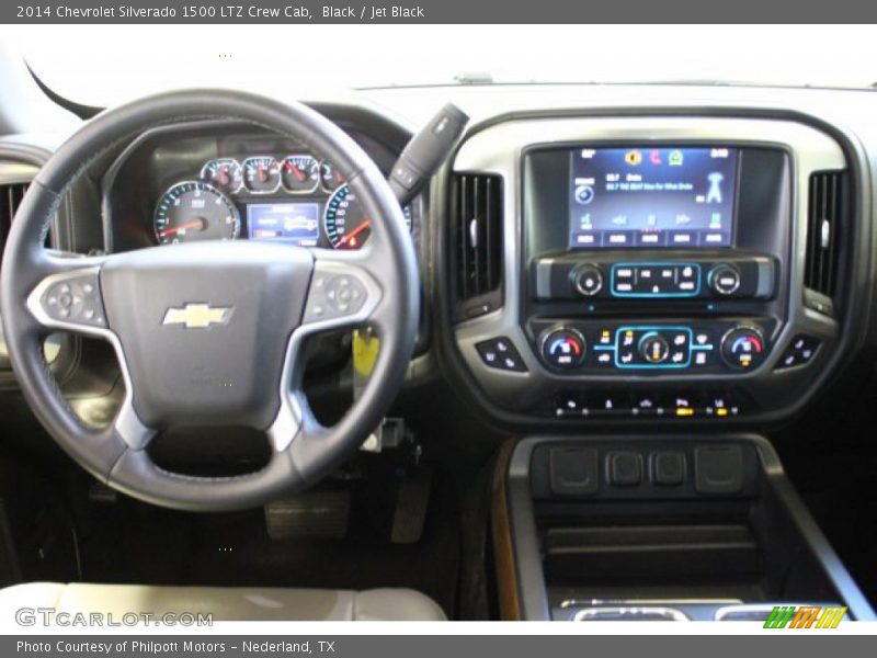 Black / Jet Black 2014 Chevrolet Silverado 1500 LTZ Crew Cab