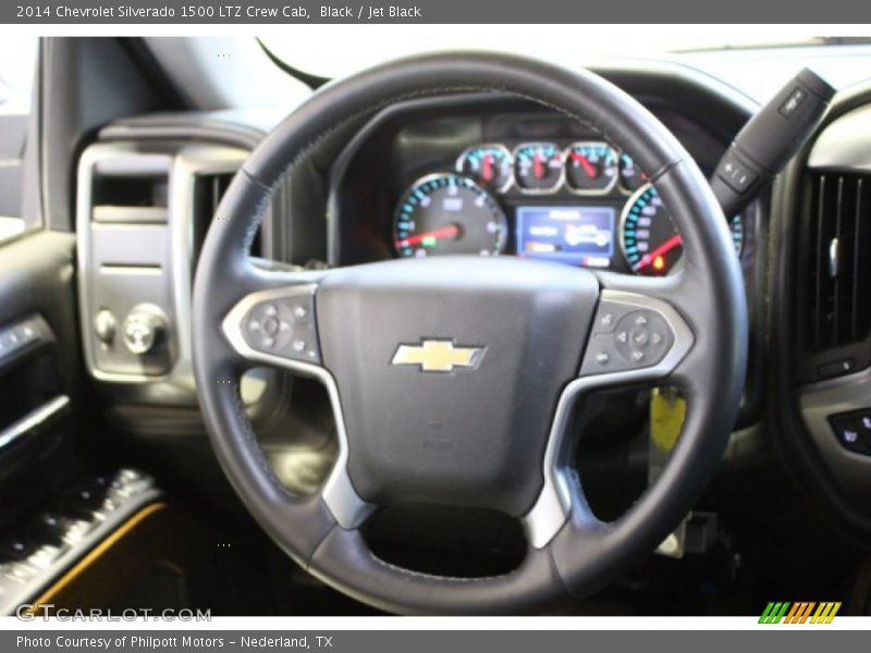 Black / Jet Black 2014 Chevrolet Silverado 1500 LTZ Crew Cab