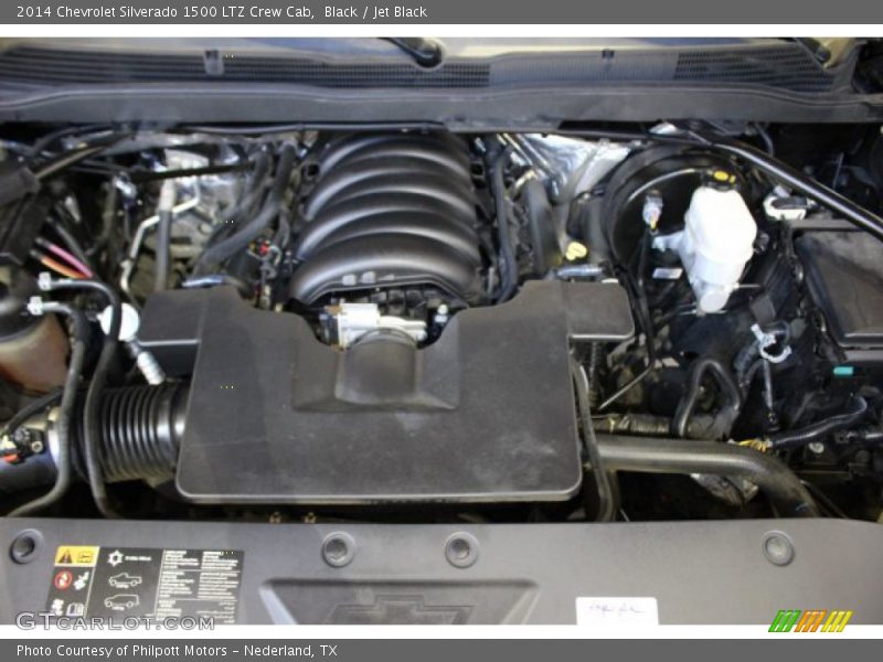 Black / Jet Black 2014 Chevrolet Silverado 1500 LTZ Crew Cab