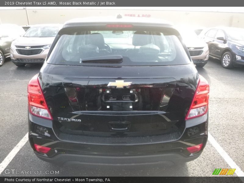 Mosaic Black Metallic / Jet Black 2019 Chevrolet Trax LS AWD