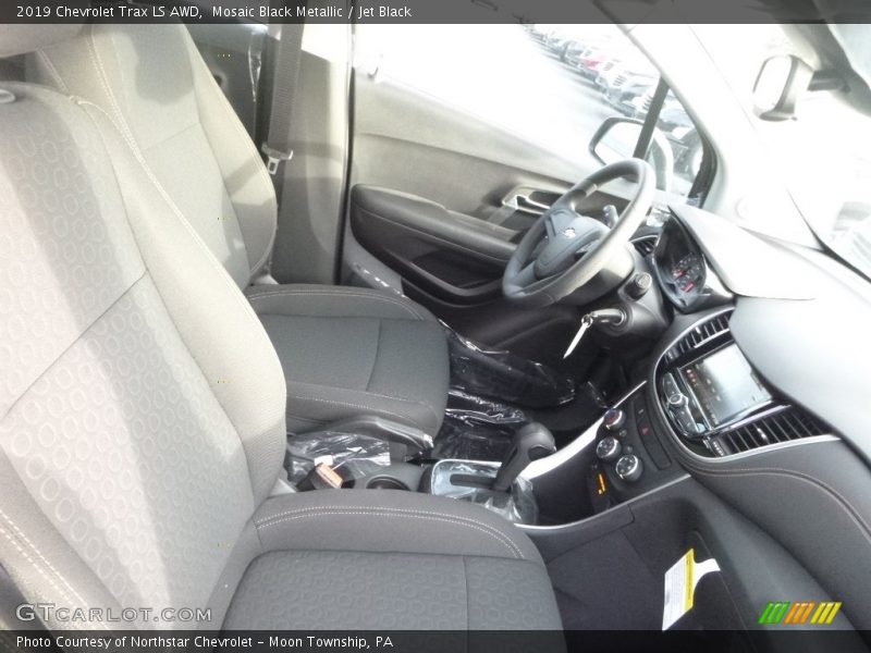 Mosaic Black Metallic / Jet Black 2019 Chevrolet Trax LS AWD