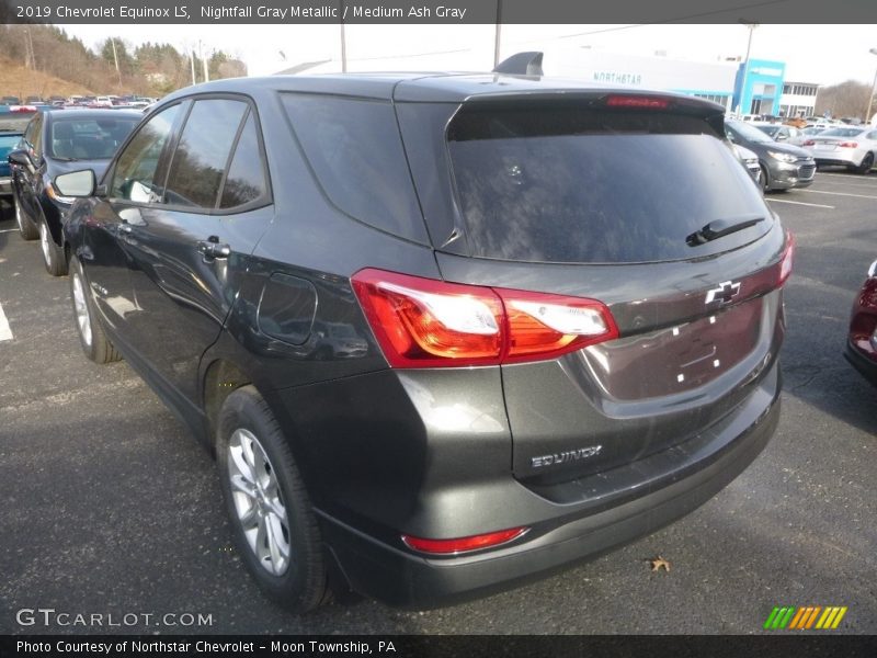 Nightfall Gray Metallic / Medium Ash Gray 2019 Chevrolet Equinox LS