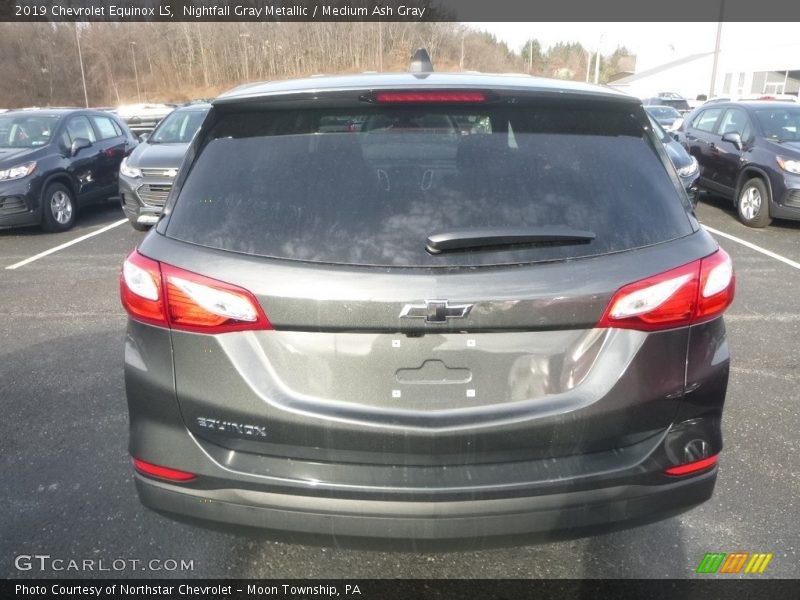 Nightfall Gray Metallic / Medium Ash Gray 2019 Chevrolet Equinox LS