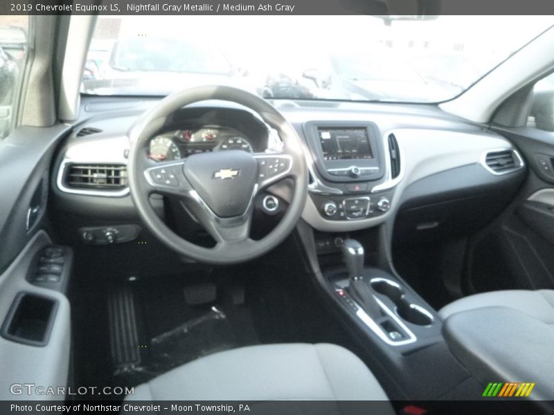 Nightfall Gray Metallic / Medium Ash Gray 2019 Chevrolet Equinox LS