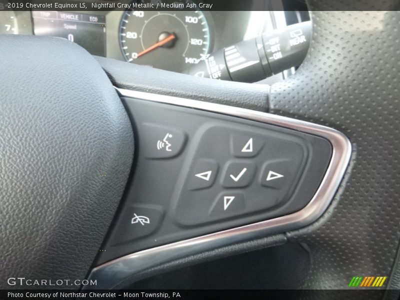 Nightfall Gray Metallic / Medium Ash Gray 2019 Chevrolet Equinox LS