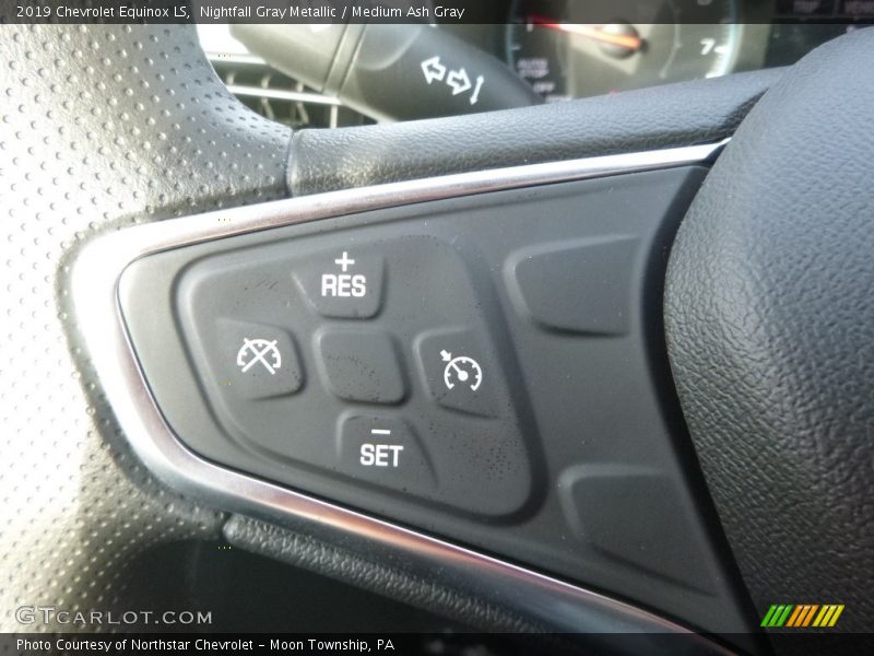 Nightfall Gray Metallic / Medium Ash Gray 2019 Chevrolet Equinox LS