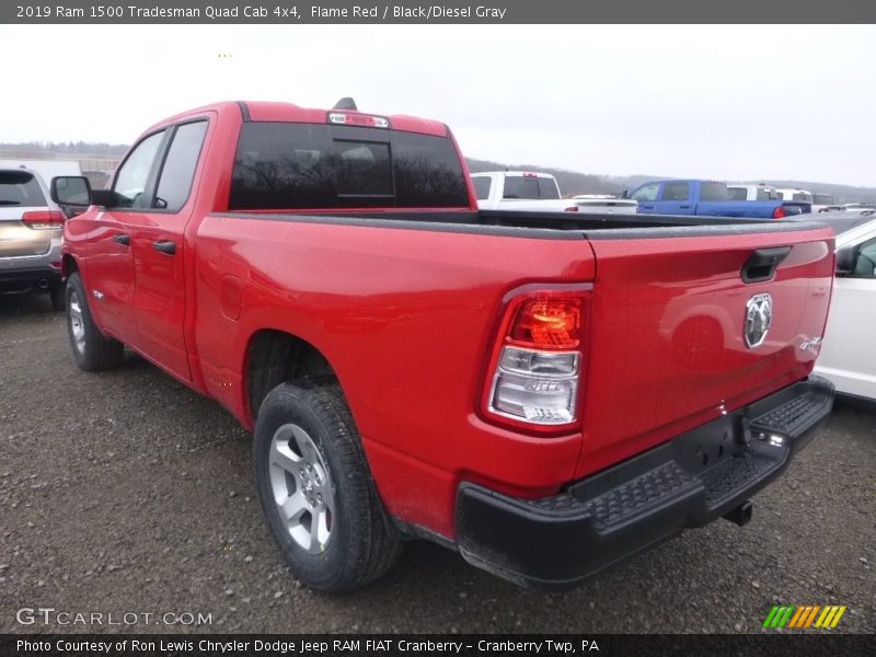 Flame Red / Black/Diesel Gray 2019 Ram 1500 Tradesman Quad Cab 4x4