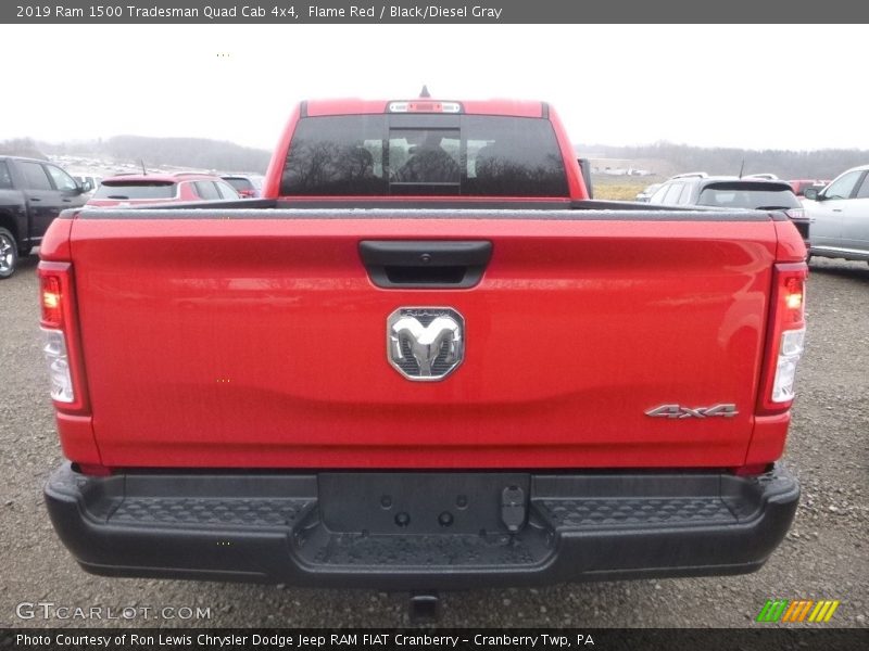 Flame Red / Black/Diesel Gray 2019 Ram 1500 Tradesman Quad Cab 4x4