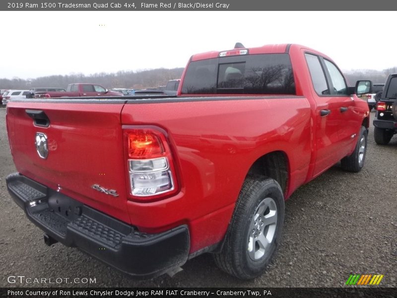 Flame Red / Black/Diesel Gray 2019 Ram 1500 Tradesman Quad Cab 4x4