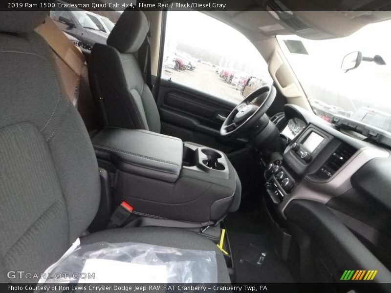 Flame Red / Black/Diesel Gray 2019 Ram 1500 Tradesman Quad Cab 4x4