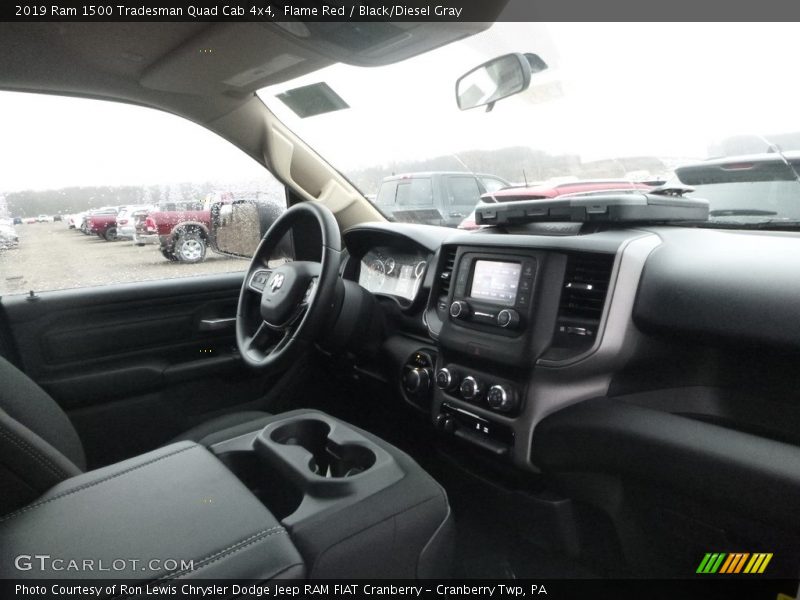 Flame Red / Black/Diesel Gray 2019 Ram 1500 Tradesman Quad Cab 4x4