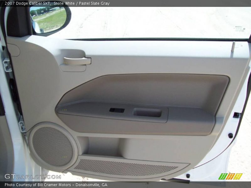 Stone White / Pastel Slate Gray 2007 Dodge Caliber SXT