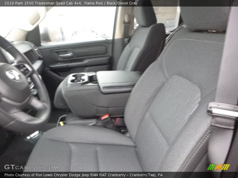 Flame Red / Black/Diesel Gray 2019 Ram 1500 Tradesman Quad Cab 4x4