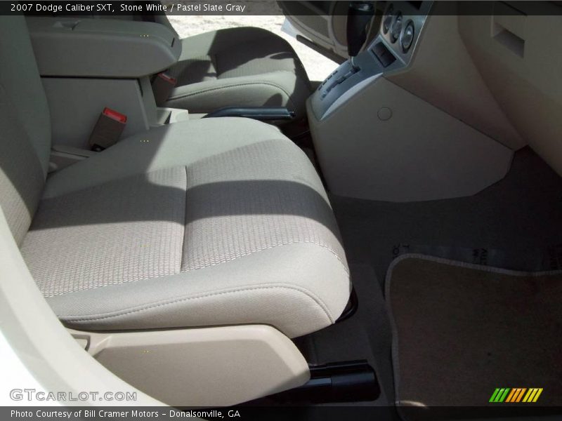 Stone White / Pastel Slate Gray 2007 Dodge Caliber SXT