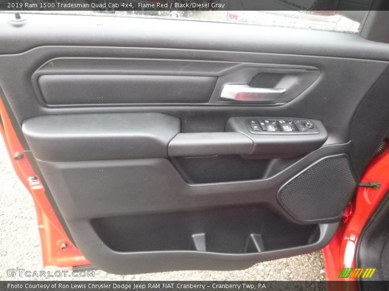 Flame Red / Black/Diesel Gray 2019 Ram 1500 Tradesman Quad Cab 4x4