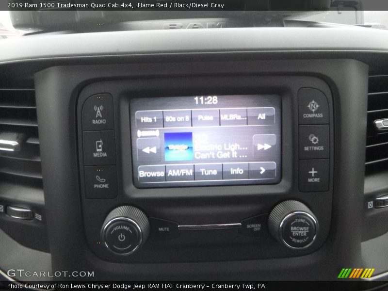 Flame Red / Black/Diesel Gray 2019 Ram 1500 Tradesman Quad Cab 4x4