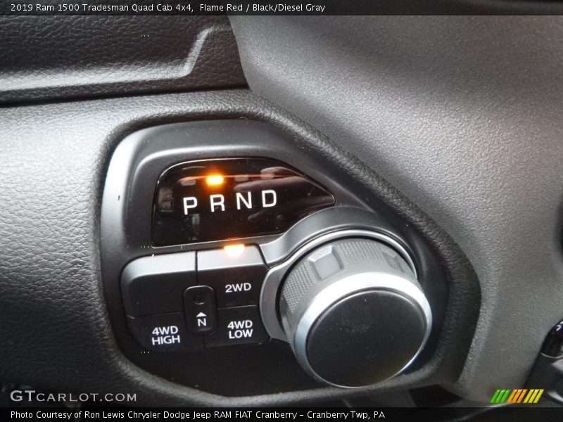 Flame Red / Black/Diesel Gray 2019 Ram 1500 Tradesman Quad Cab 4x4