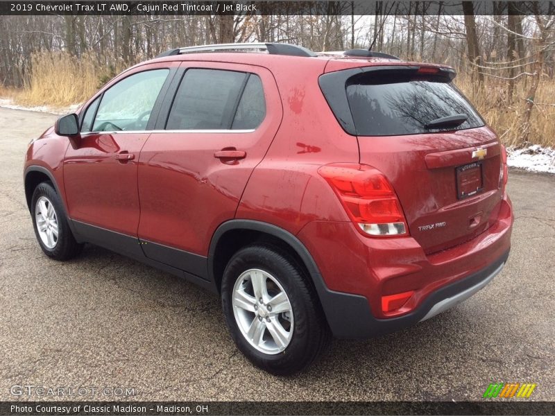 Cajun Red Tintcoat / Jet Black 2019 Chevrolet Trax LT AWD