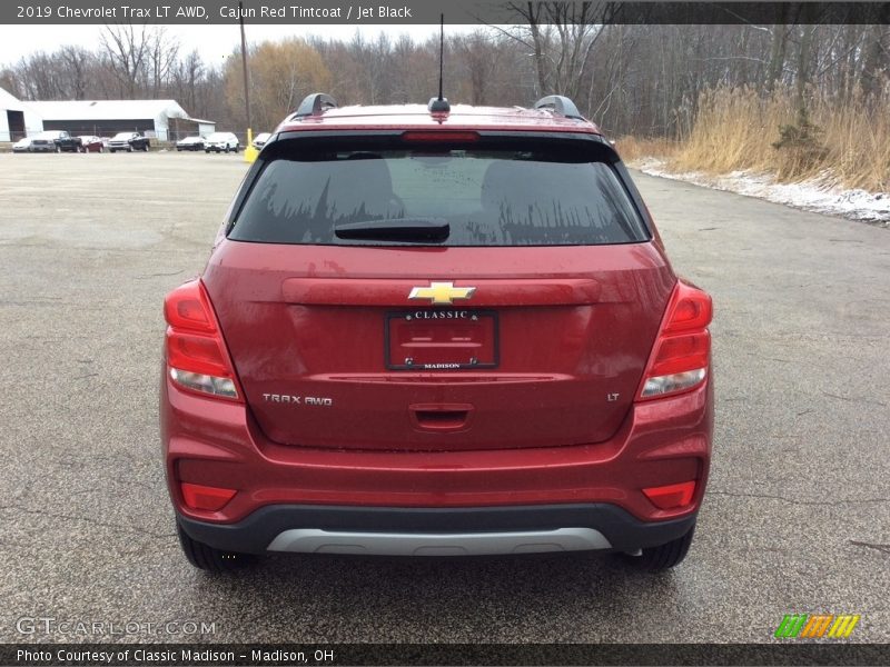 Cajun Red Tintcoat / Jet Black 2019 Chevrolet Trax LT AWD