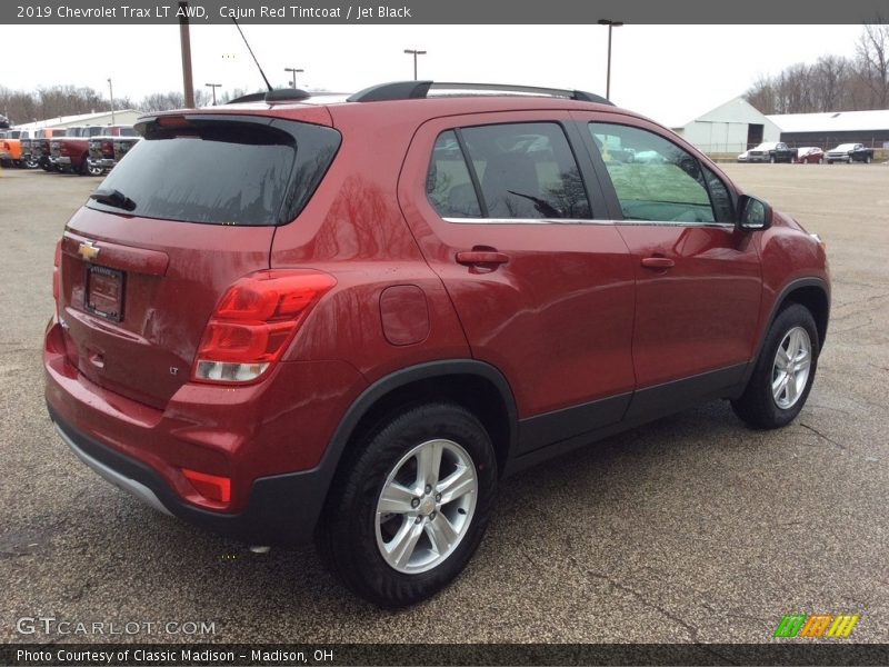 Cajun Red Tintcoat / Jet Black 2019 Chevrolet Trax LT AWD