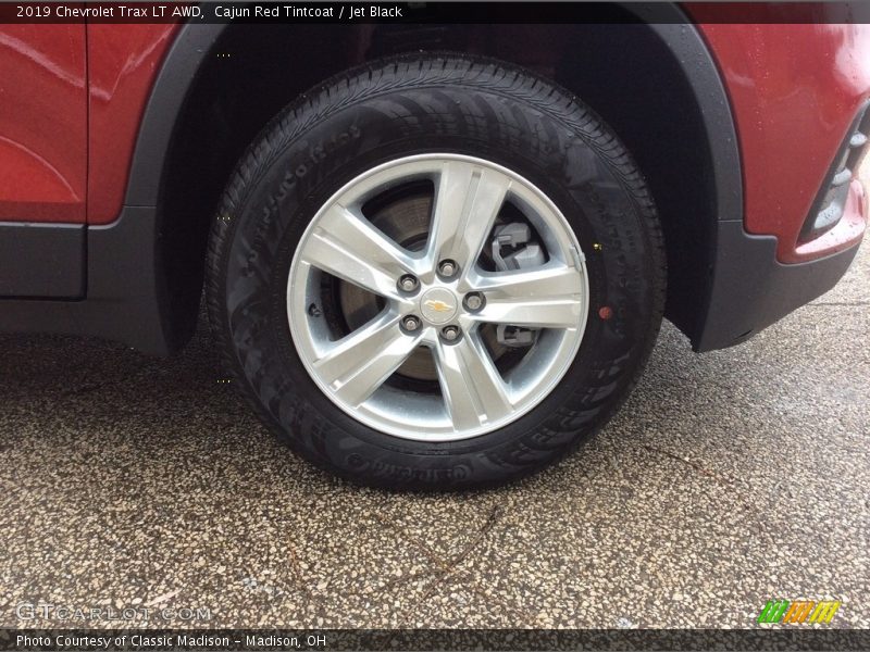 Cajun Red Tintcoat / Jet Black 2019 Chevrolet Trax LT AWD