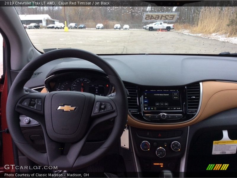 Cajun Red Tintcoat / Jet Black 2019 Chevrolet Trax LT AWD