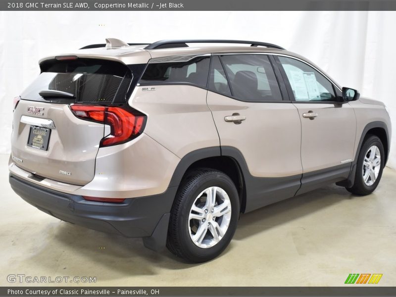 Coppertino Metallic / ­Jet Black 2018 GMC Terrain SLE AWD