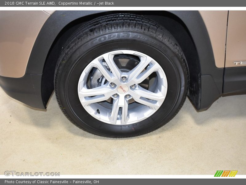 Coppertino Metallic / ­Jet Black 2018 GMC Terrain SLE AWD