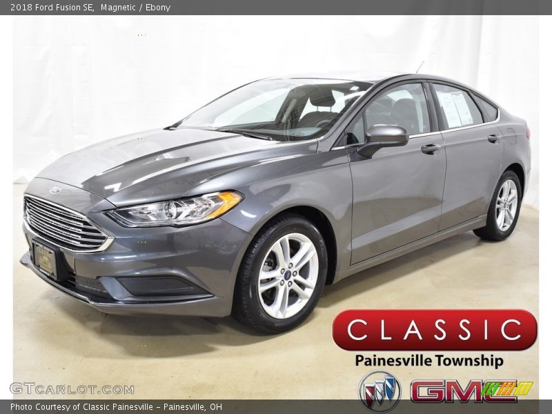 Magnetic / Ebony 2018 Ford Fusion SE
