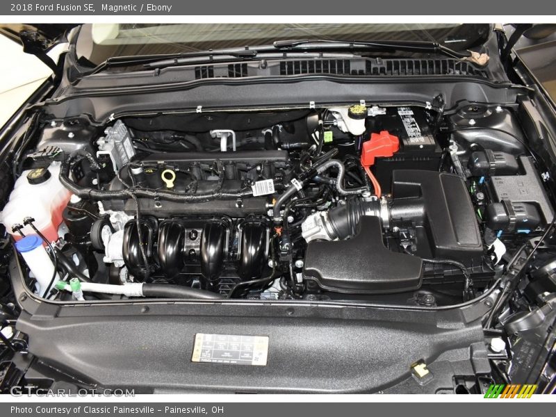 Magnetic / Ebony 2018 Ford Fusion SE