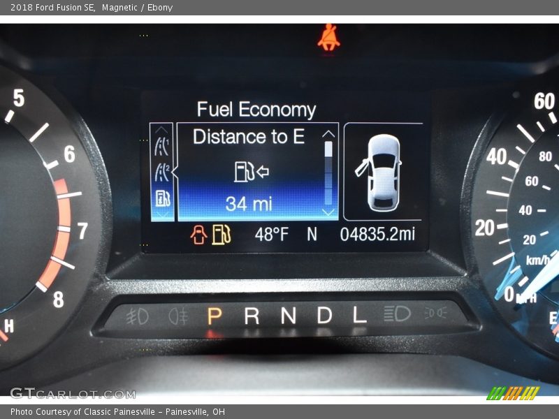 Magnetic / Ebony 2018 Ford Fusion SE