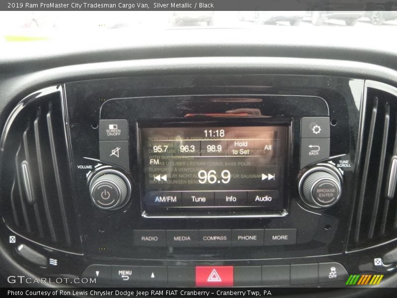 Controls of 2019 ProMaster City Tradesman Cargo Van