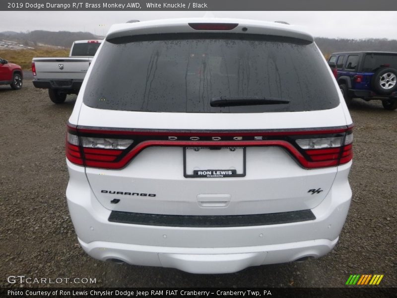 White Knuckle / Black 2019 Dodge Durango R/T Brass Monkey AWD